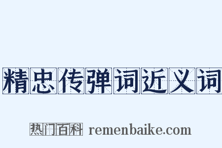 精忠传弹词近义词是什么意思的图片